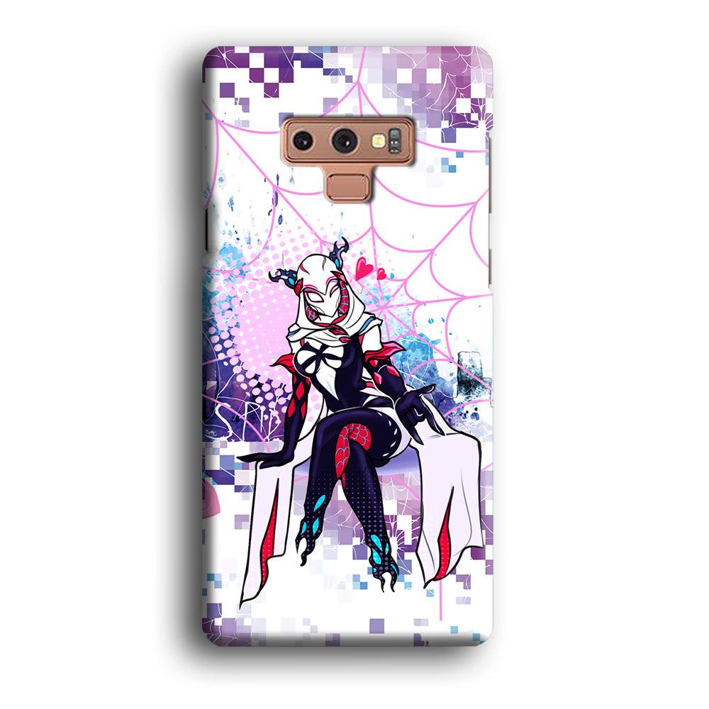 Spider Gwen Net of Love Samsung Galaxy Note 9 Case-Oxvistore