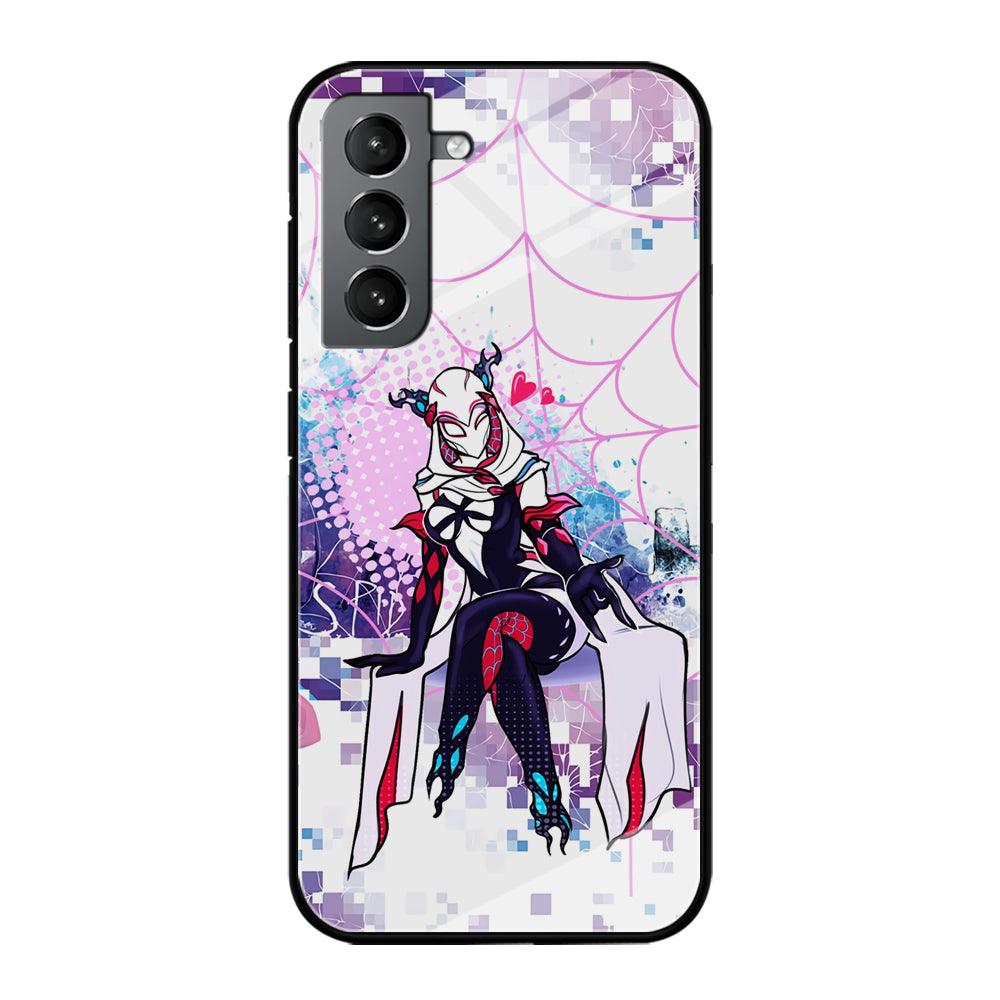 Spider Gwen Net of Love Samsung Galaxy S21 Plus Case-Oxvistore