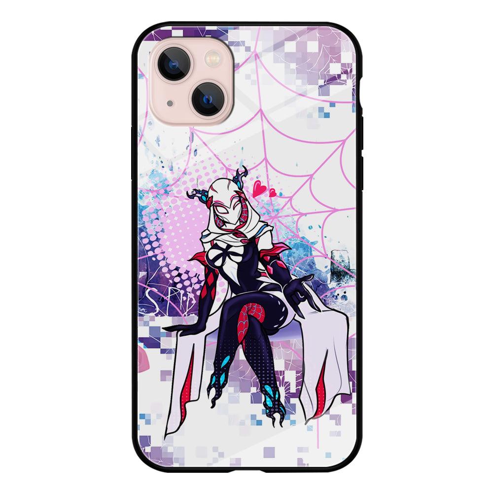 Spider Gwen Net of Love iPhone 13 Case-Oxvistore