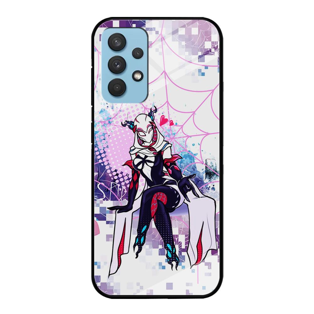 Spider Gwen Net of Love Samsung Galaxy A32 Case-Oxvistore