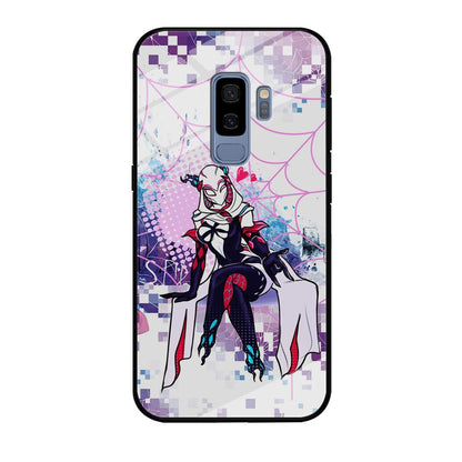 Spider Gwen Net of Love Samsung Galaxy S9 Plus Case-Oxvistore