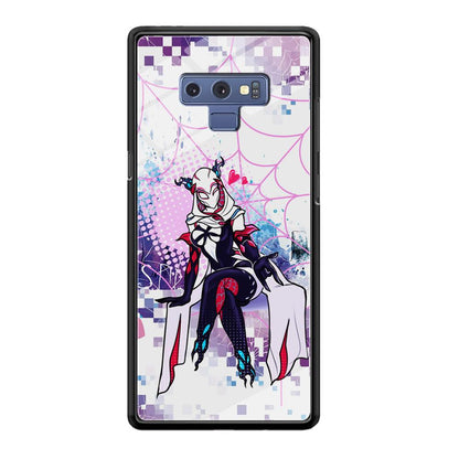 Spider Gwen Net of Love Samsung Galaxy Note 9 Case-Oxvistore