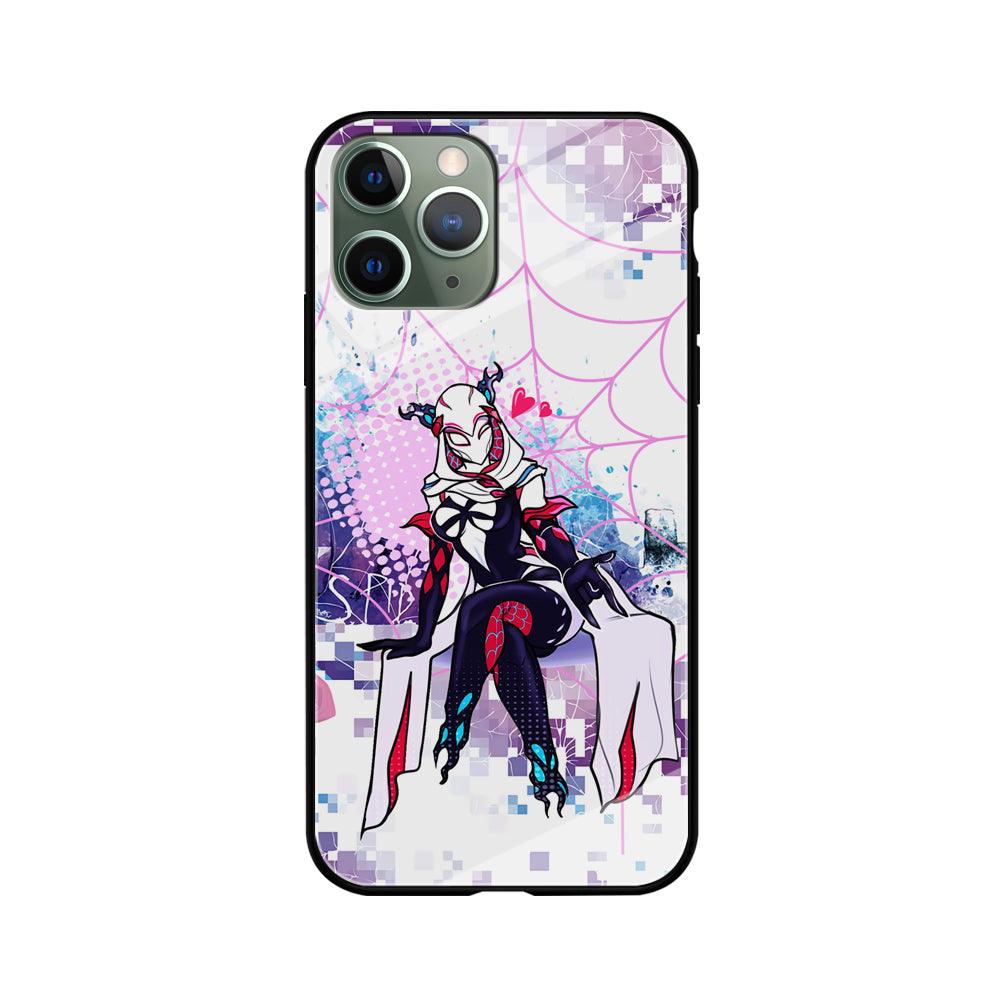 Spider Gwen Net of Love iPhone 11 Pro Case-Oxvistore