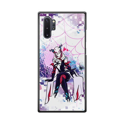 Spider Gwen Net of Love Samsung Galaxy Note 10 Plus Case-Oxvistore