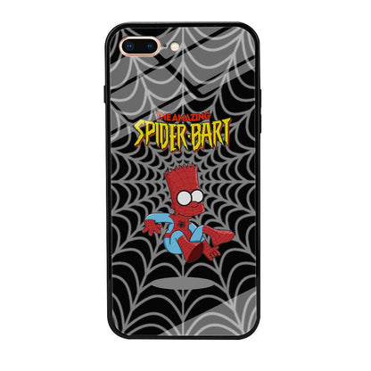 Spiderbart Simpson Showing The Web iPhone 8 Plus Case-Oxvistore