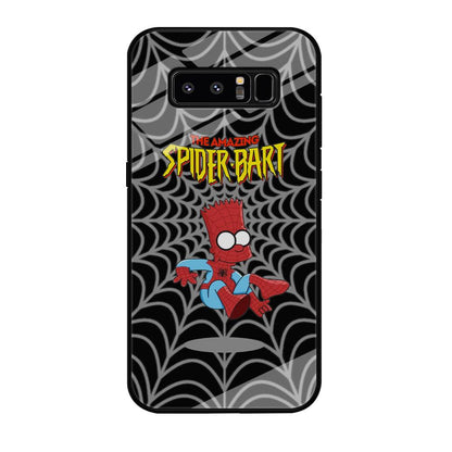 Spiderbart Simpson Showing The Web Samsung Galaxy Note 8 Case-Oxvistore