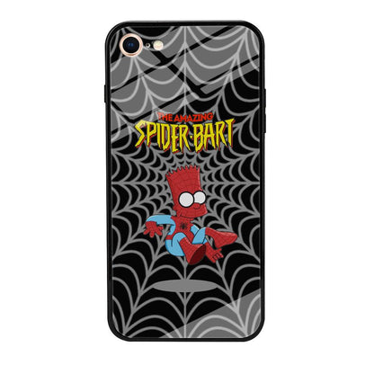 Spiderbart Simpson Showing The Web iPhone 8 Case-Oxvistore