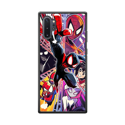 Spiderman Crime Chaser Samsung Galaxy Note 10 Plus Case-Oxvistore