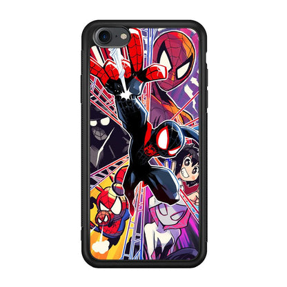 Spiderman Crime Chaser iPhone 8 Case-Oxvistore