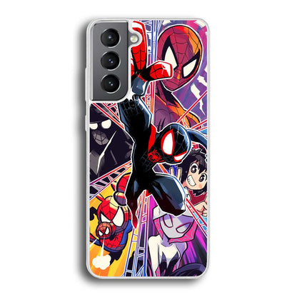 Spiderman Crime Chaser Samsung Galaxy S21 Case-Oxvistore