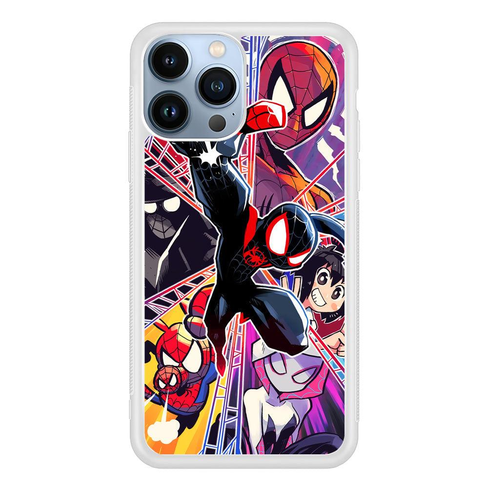 Spiderman Crime Chaser iPhone 15 Pro Max Case-Oxvistore