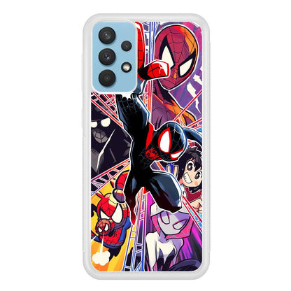 Spiderman Crime Chaser Samsung Galaxy A32 Case-Oxvistore