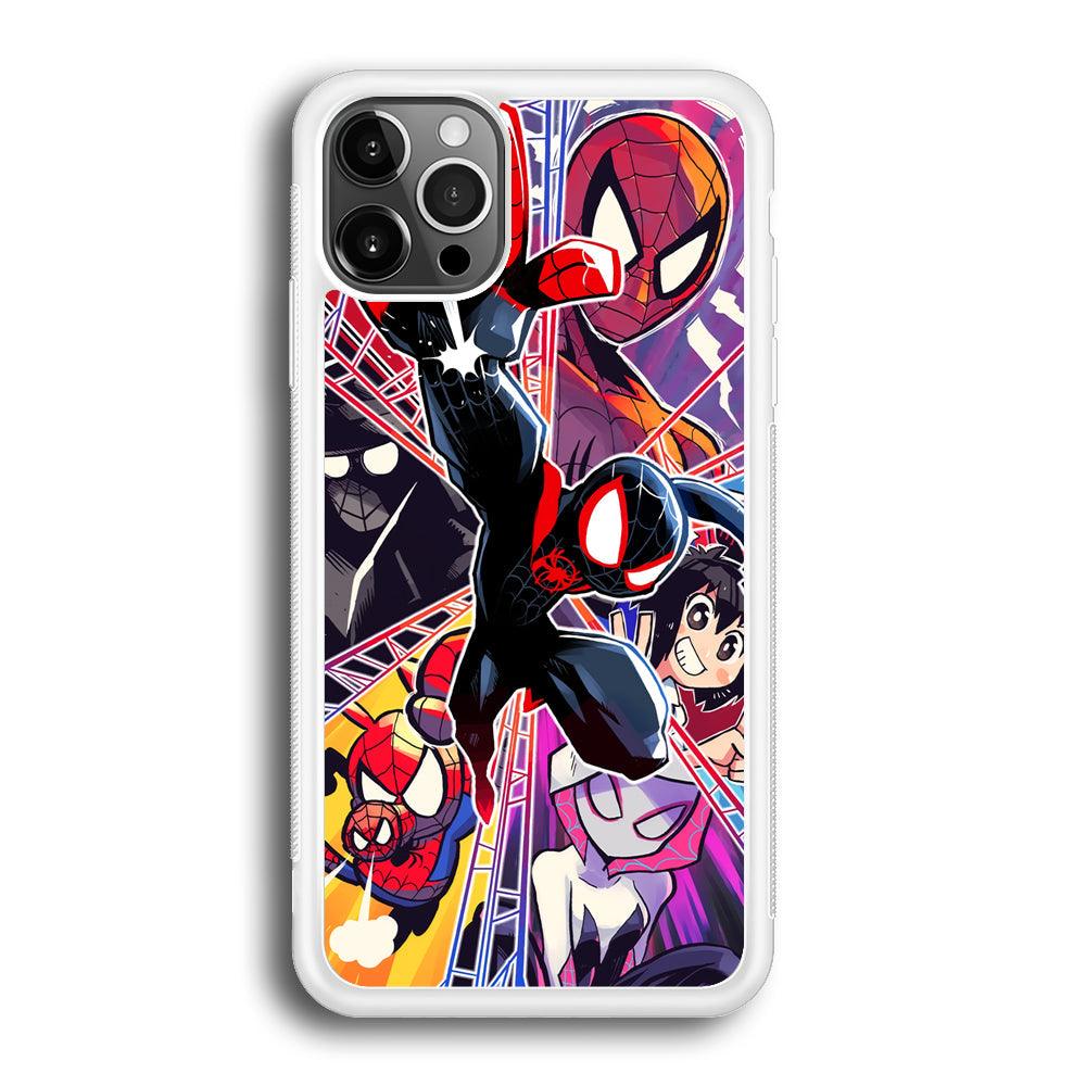 Spiderman Crime Chaser iPhone 12 Pro Case-Oxvistore