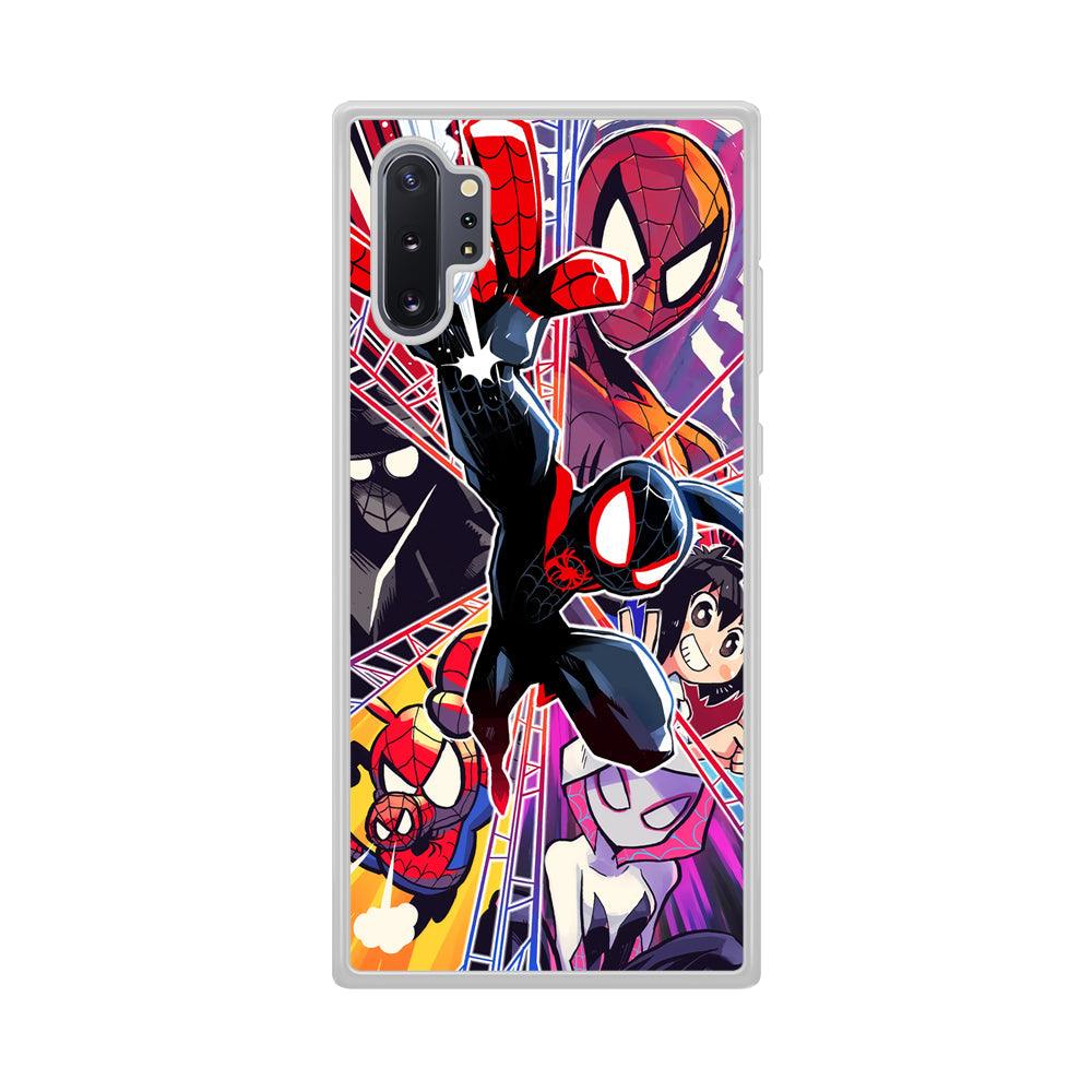 Spiderman Crime Chaser Samsung Galaxy Note 10 Plus Case-Oxvistore