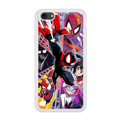 Spiderman Crime Chaser iPhone 8 Case-Oxvistore