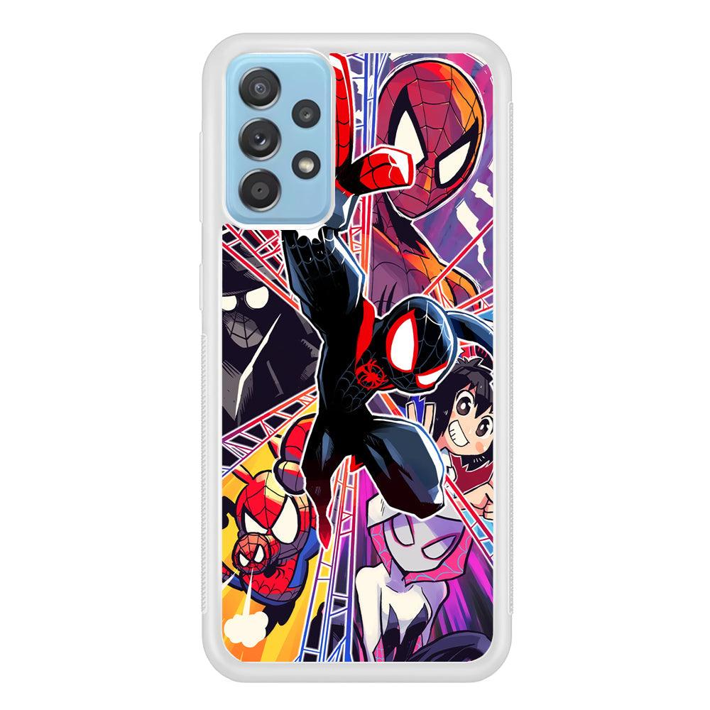 Spiderman Crime Chaser Samsung Galaxy A52 Case-Oxvistore