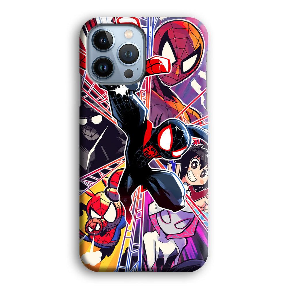 Spiderman Crime Chaser iPhone 15 Pro Case-Oxvistore