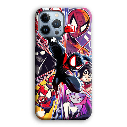 Spiderman Crime Chaser iPhone 15 Pro Case-Oxvistore