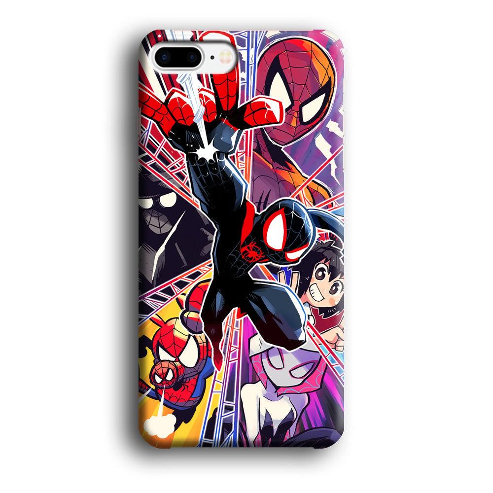 Spiderman Crime Chaser iPhone 8 Plus Case-Oxvistore