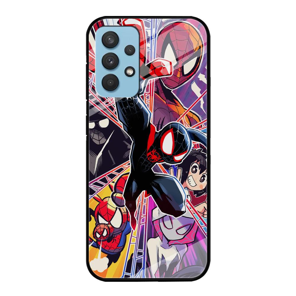 Spiderman Crime Chaser Samsung Galaxy A32 Case-Oxvistore