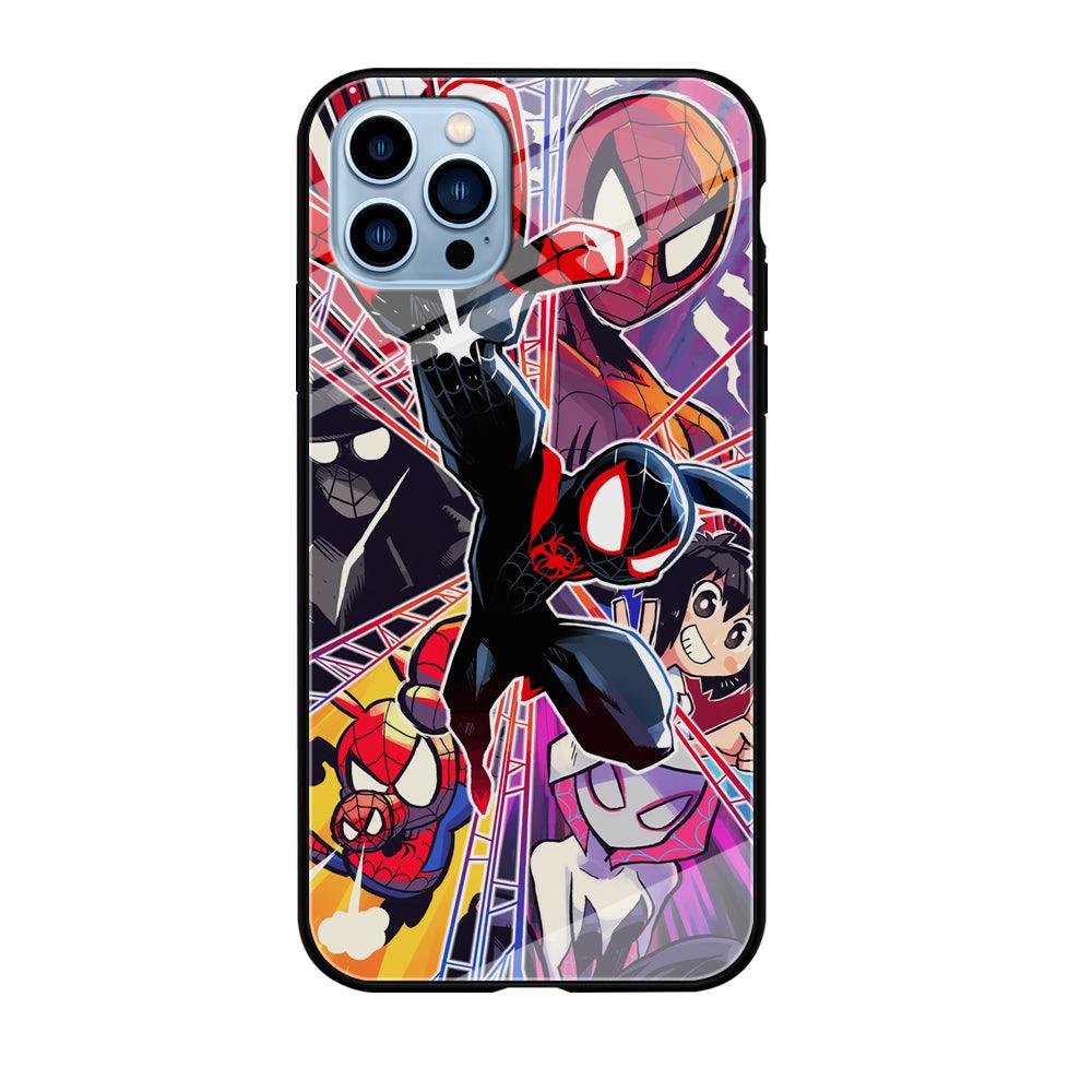 Spiderman Crime Chaser iPhone 12 Pro Case-Oxvistore