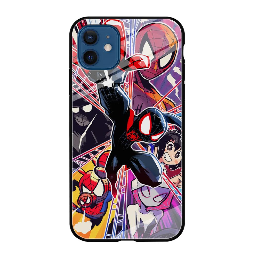 Spiderman Crime Chaser iPhone 12 Case-Oxvistore