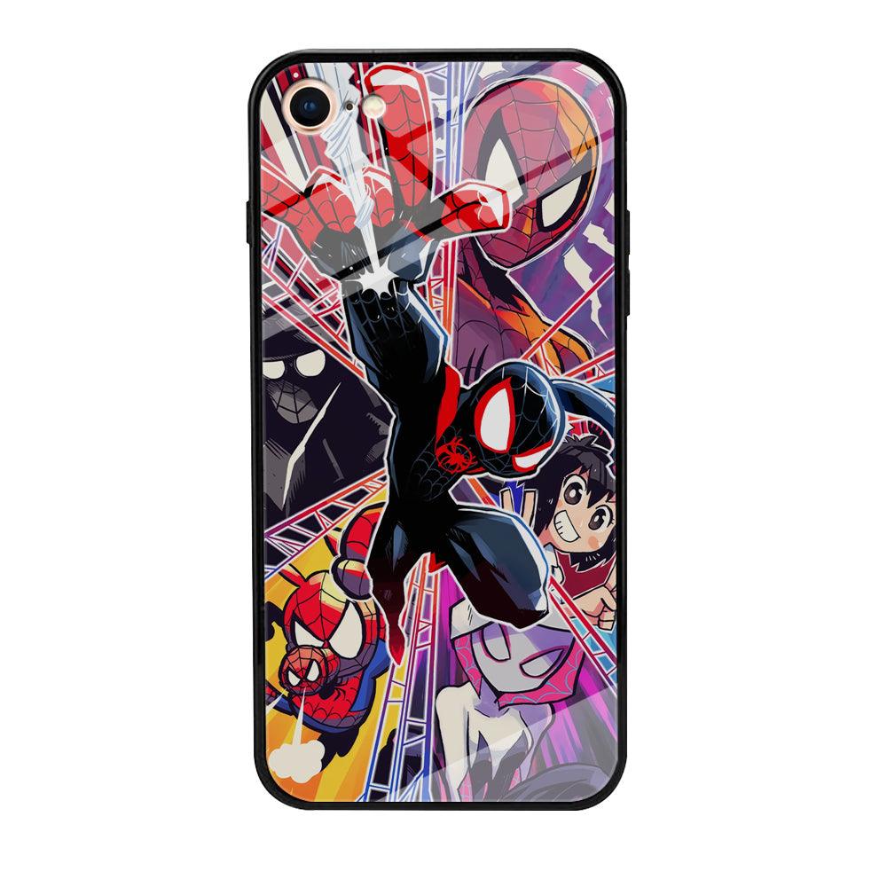 Spiderman Crime Chaser iPhone 8 Case-Oxvistore