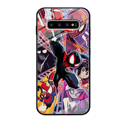 Spiderman Crime Chaser Samsung Galaxy S10 Case-Oxvistore