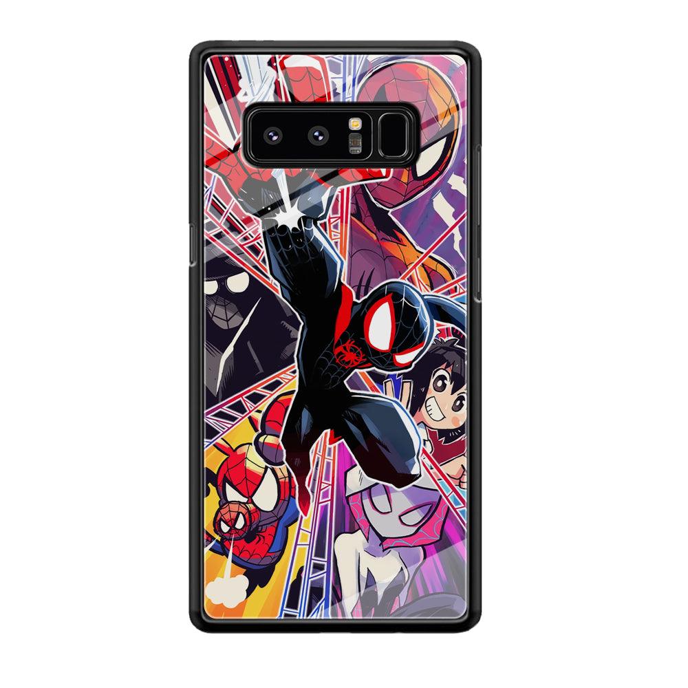 Spiderman Crime Chaser Samsung Galaxy Note 8 Case-Oxvistore