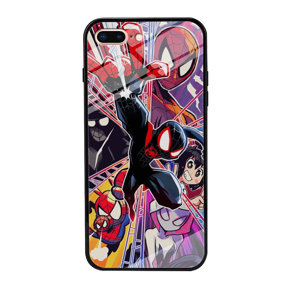 Spiderman Crime Chaser iPhone 8 Plus Case-Oxvistore