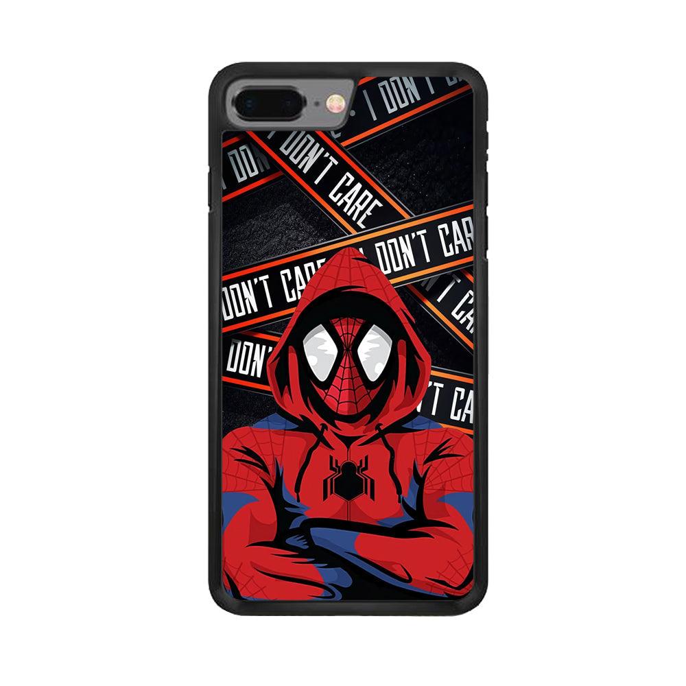 Spiderman Indifferent Mode iPhone 8 Plus Case-3D Case-Oxvistore