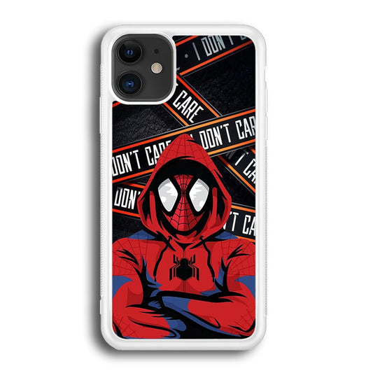 Spiderman Indifferent Mode iPhone 12 Case-Oxvistore