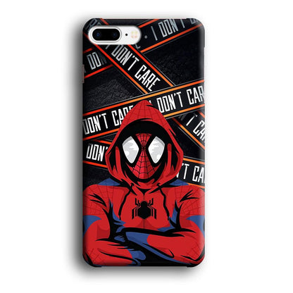 Spiderman Indifferent Mode iPhone 7 Plus Case-Oxvistore