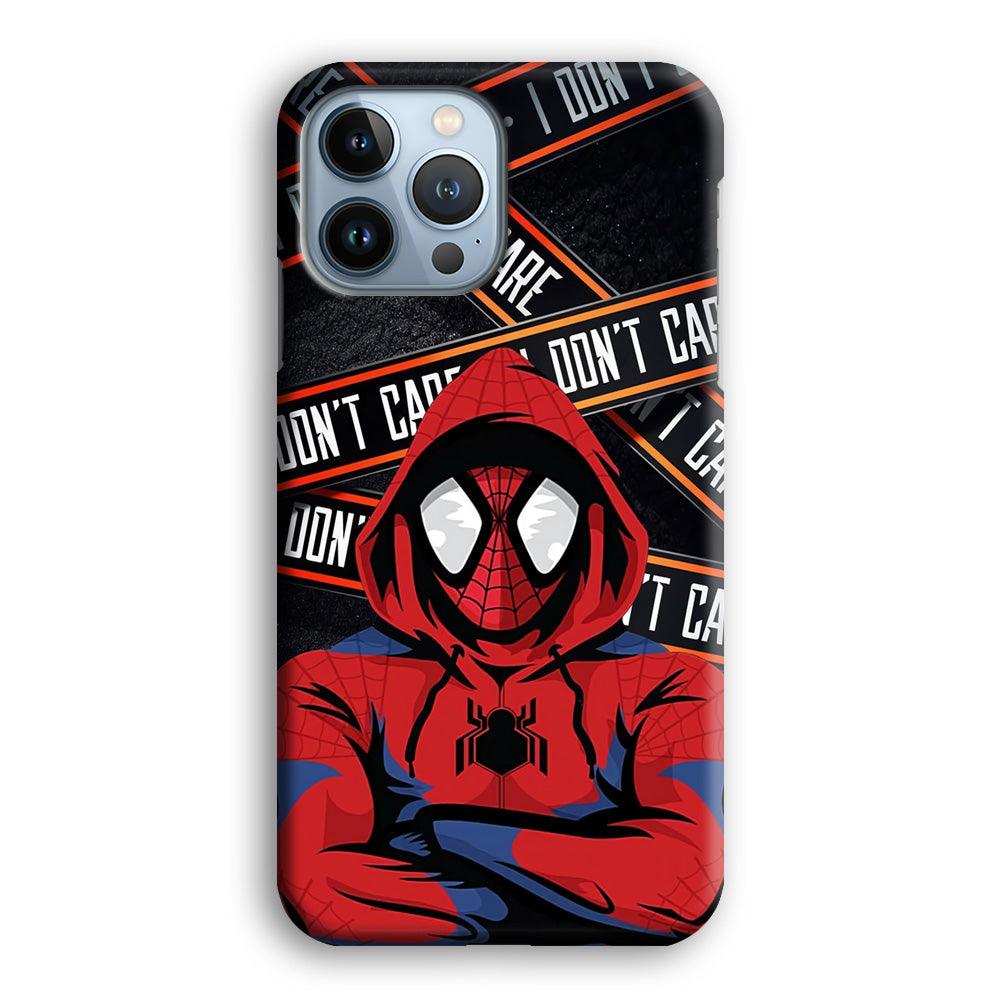 Spiderman Indifferent Mode iPhone 14 Pro Max Case-Oxvistore