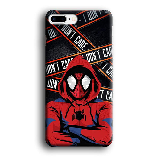 Spiderman Indifferent Mode iPhone 8 Plus Case-Oxvistore