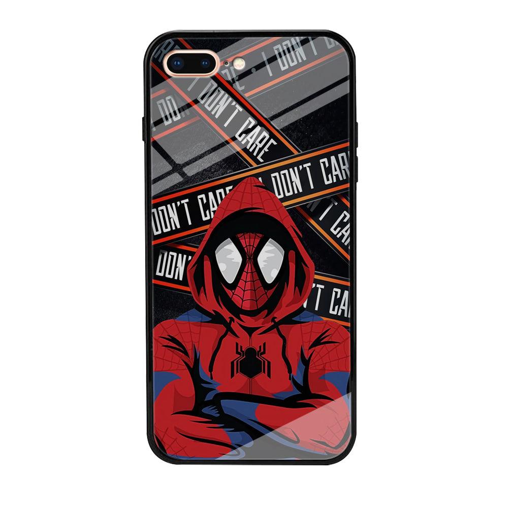 Spiderman Indifferent Mode iPhone 7 Plus Case-Oxvistore