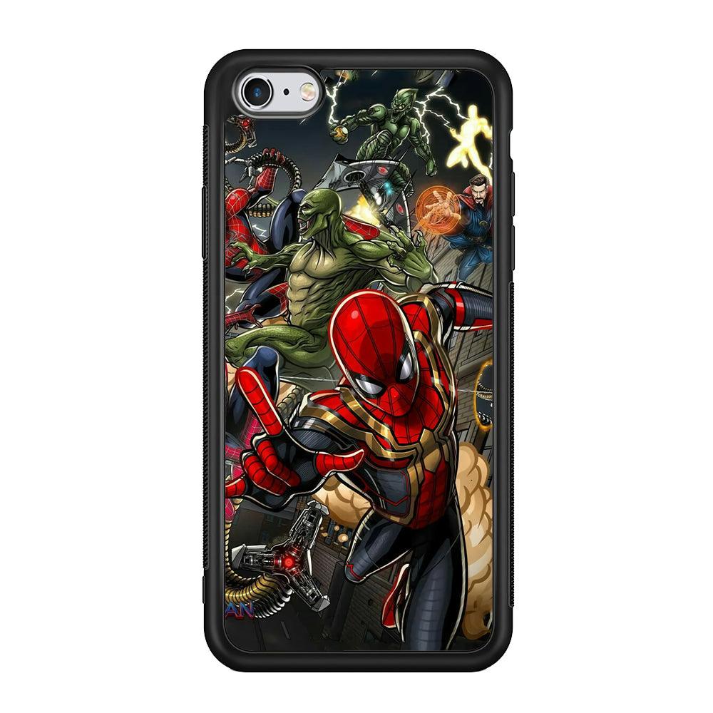 Spiderman Multiverse Battle iPhone 6 | 6s Case-Oxvistore