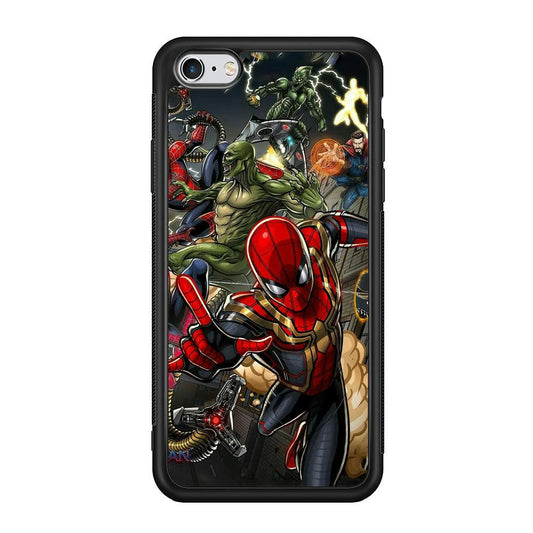 Spiderman Multiverse Battle iPhone 6 | 6s Case-Oxvistore