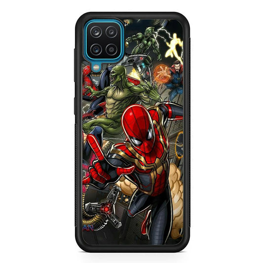 Spiderman Multiverse Battle Samsung Galaxy A12 Case-Oxvistore