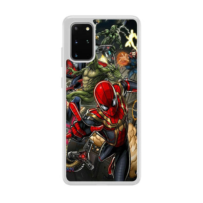 Spiderman Multiverse Battle Samsung Galaxy S20 Plus Case-Oxvistore