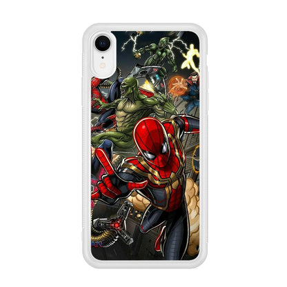 Spiderman Multiverse Battle iPhone XR Case-Oxvistore