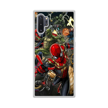 Spiderman Multiverse Battle Samsung Galaxy Note 10 Plus Case-Oxvistore