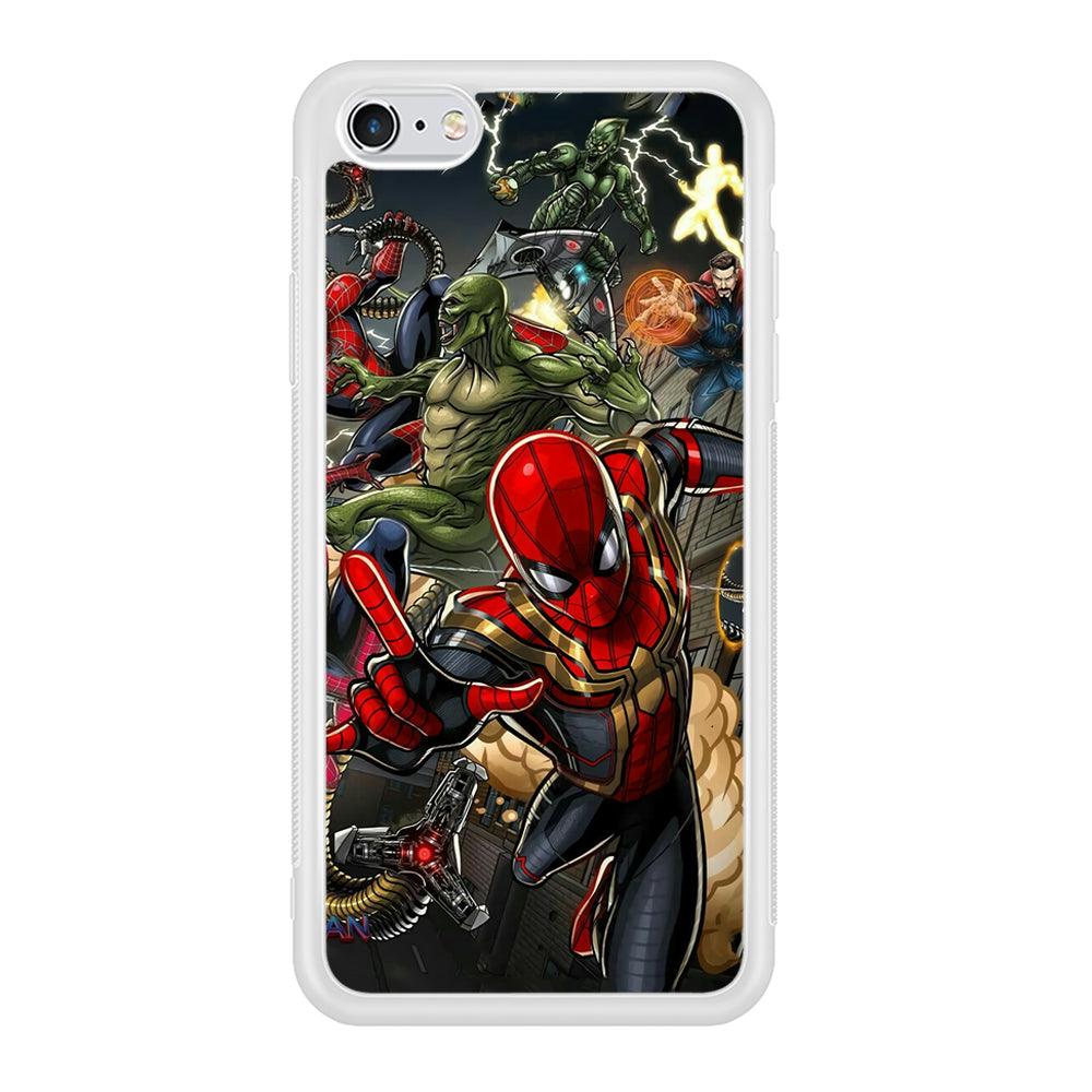 Spiderman Multiverse Battle iPhone 6 | 6s Case-Oxvistore