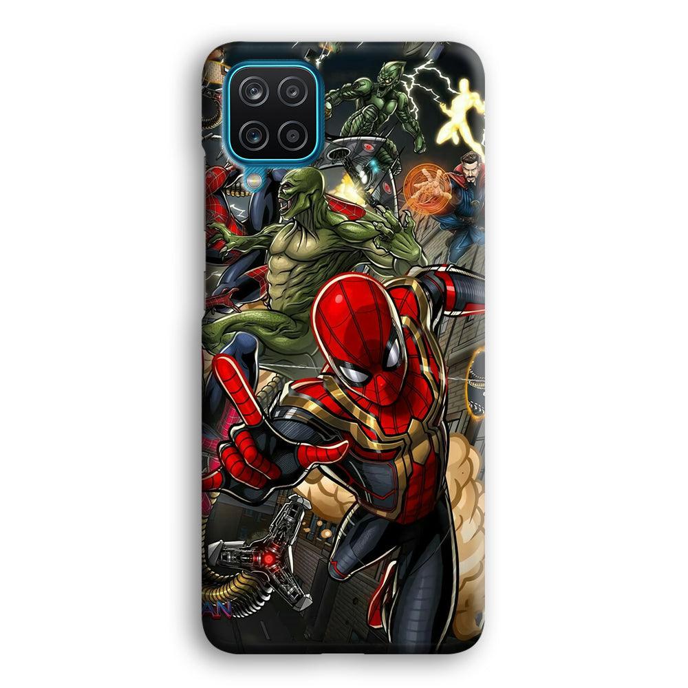 Spiderman Multiverse Battle Samsung Galaxy A12 Case-Oxvistore