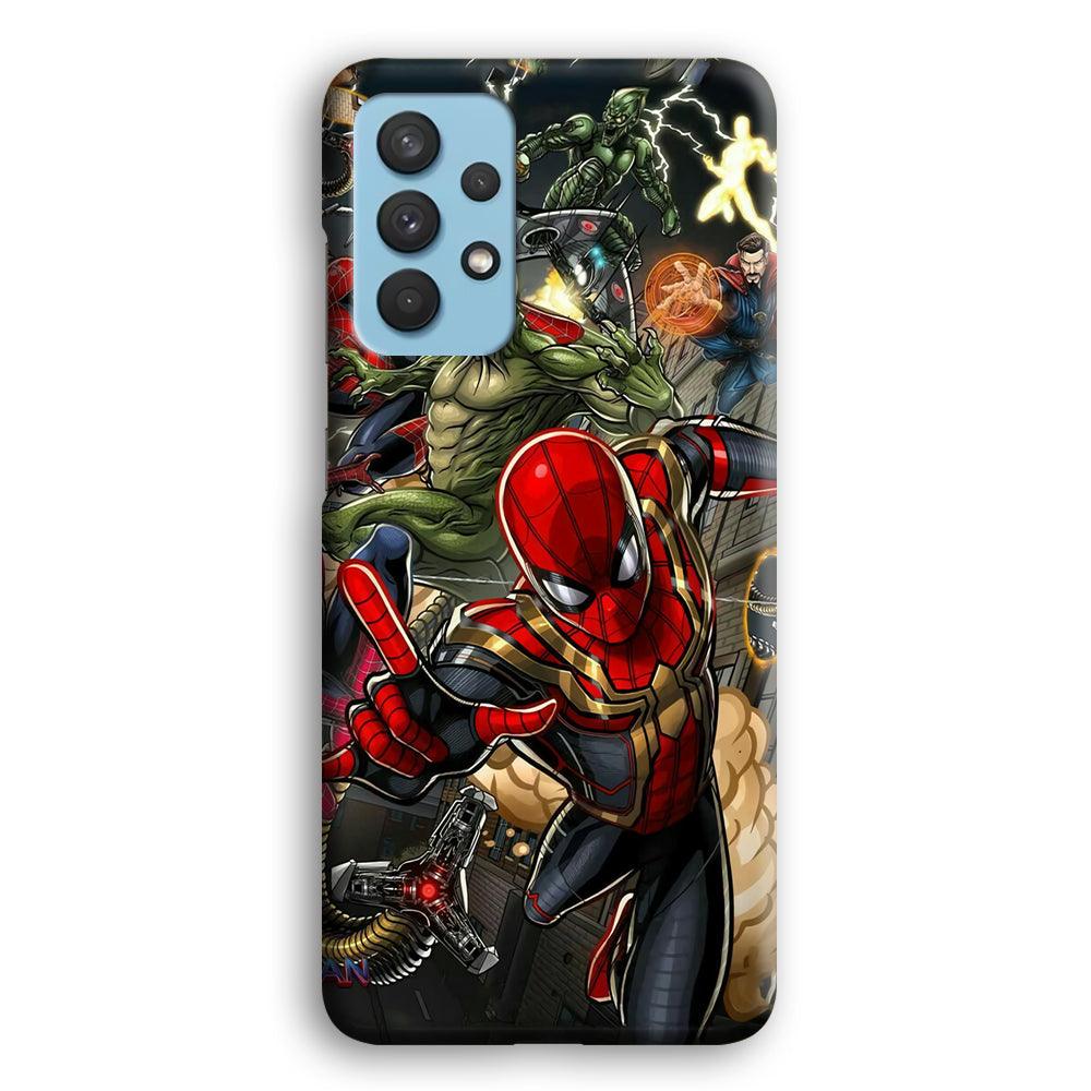 Spiderman Multiverse Battle Samsung Galaxy A32 Case-Oxvistore