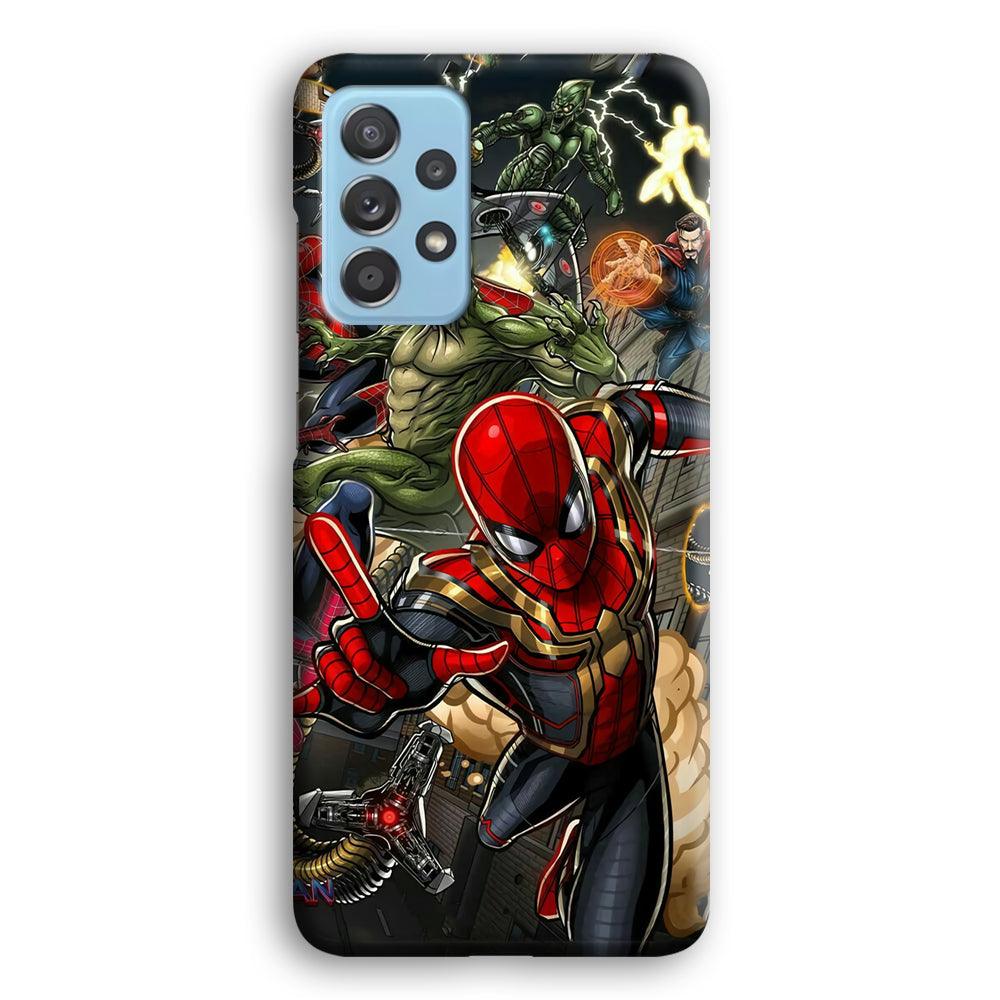 Spiderman Multiverse Battle Samsung Galaxy A52 Case-Oxvistore