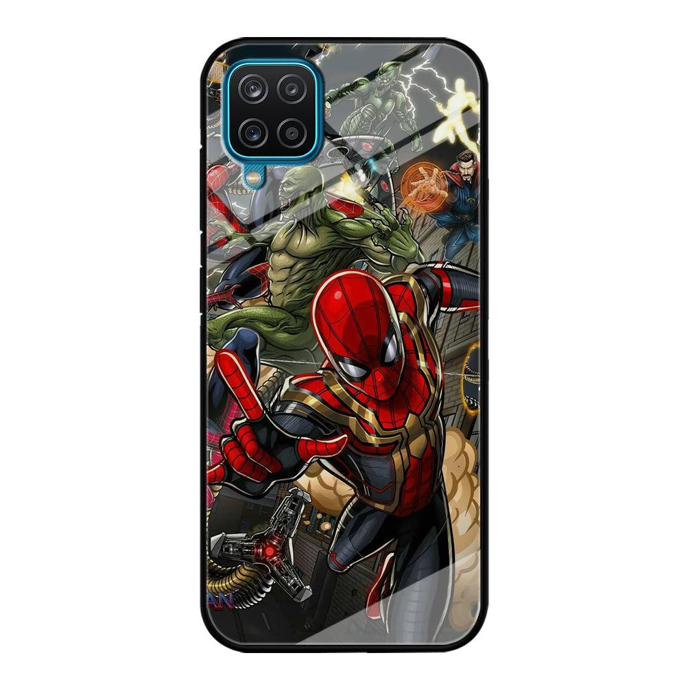 Spiderman Multiverse Battle Samsung Galaxy A12 Case-Oxvistore