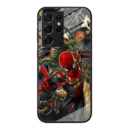 Spiderman Multiverse Battle Samsung Galaxy S21 Ultra Case-Oxvistore