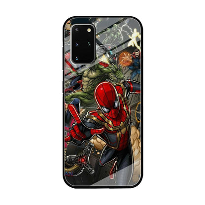 Spiderman Multiverse Battle Samsung Galaxy S20 Plus Case-Oxvistore