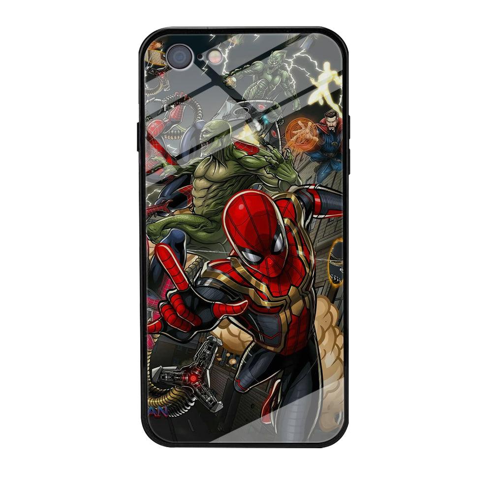 Spiderman Multiverse Battle iPhone 6 Plus | 6s Plus Case-Oxvistore